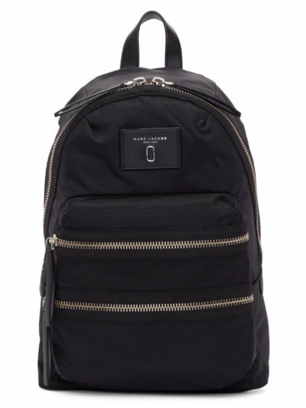 Marc Jacobs Black Nylon Biker Backpack